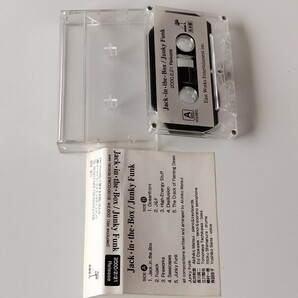 【プロモ カセットテープ】ジャンキー・ファンク JUNKY FUNK/JACK IN THE BOX/松井秋彦/音川英二/非売品/見本盤/NOT FOR SALE/2000年の画像4