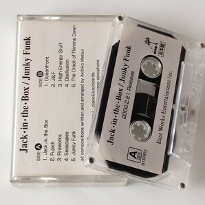 【プロモ カセットテープ】ジャンキー・ファンク JUNKY FUNK/JACK IN THE BOX/松井秋彦/音川英二/非売品/見本盤/NOT FOR SALE/2000年の画像1