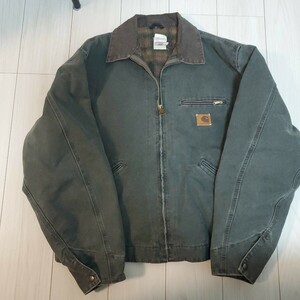 Carhartt カーハート デトロイトジャケット USA製 90s carhartt　モスグリーン