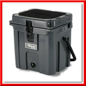 【新品即決】Neer グレイシャーズクーラーボックス 10QT 9.46L（グレー）釣り アウトドア ソロキャンプ