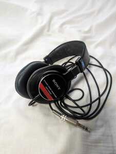 **SONY ( Sony ) / MDR-CD900ST воздухо-непроницаемый type Studio монитор наушники Junk **