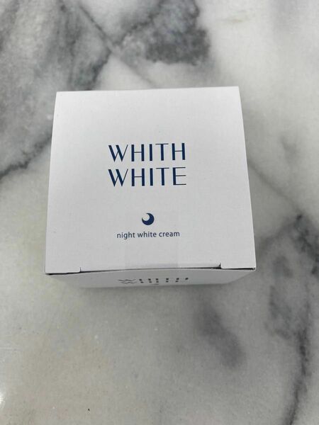 新品　未使用　フィスホワイト夜用美白クリーム　WHITH WHITE 50g M35