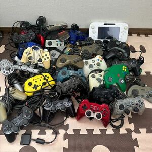 【動作未確認】ゲームコントローラー類まとめPlayStation 任天堂 セガサターン wiiU xbox