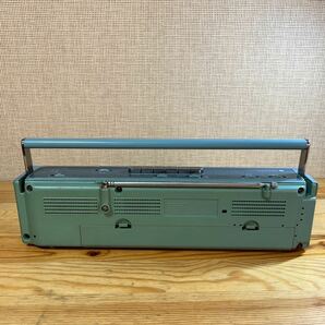 ラジカセ 2台 ナショナル/SANYO 昭和レトロ ジャンク品 u845の画像3