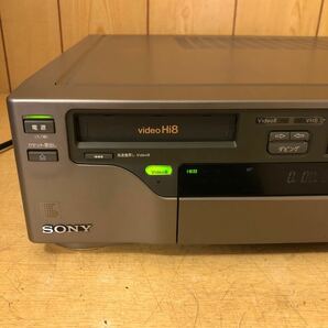 SONY ソニー Hi8/VHS ダブルビデオデッキ WV-BS2 現状品の画像2