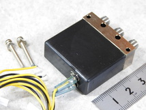 【HPマイクロ波】米国Ducommun社 Microwave Coaxial Switch D13-412A50 DC-22GHz SMA DC12V Fail-safe 導通確認済 特性未確 現状ジャンク品_画像4