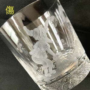 マイセン クリスタル タンブラー A グラス カップ エッチング 彫刻 希少シリーズ 白雪姫と7人の小人たち ヴィンテージ の画像8