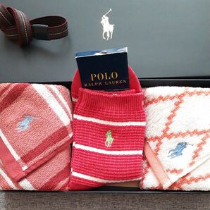 ラルフローレン　RALPH LAUREN　 タオルハンカチ　靴下