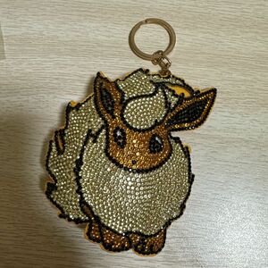 ポケモン ラインストーンキーホルダー ブースター