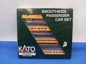 ★送料無料 即決有★ KATO 106-1001 Union Pacific UP SMOOTH SIDE PASSENGER CAR 4-Car SET ユニオンパシフィック鉄道 4両セット