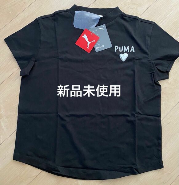 PUMA キッズ ガールズ トレンドTシャツ 半袖 160 Tシャツ
