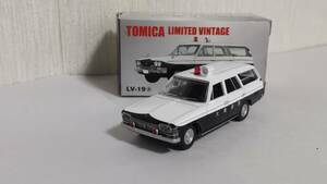  Tomica Limited Vintage 1/64 LV-19a Toyopet Crown patrol car ( Osaka (metropolitan area) .)