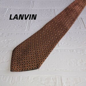 LANVIN ランバン ネクタイ シルク１００%