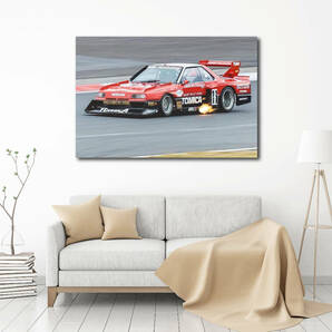 新品 スカイライン スーパーシルエット RS ターボ タペストリー ポスター /249/ 映画ポスター 壁 ガレージ装飾 トミカスカイラインターボの画像2
