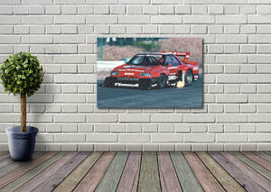 新品 スカイライン スーパーシルエット RS ターボ タペストリー ポスター /104/ 映画ポスター 壁 ガレージ装飾 トミカスカイラインターボ