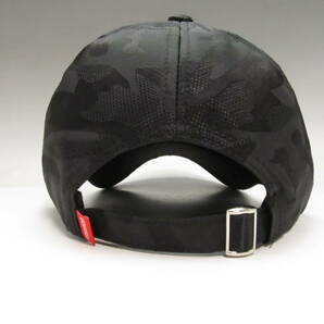 新品 レインキャップ 防水 キャップ 帽子 /340/ ゴルフキャップ 野球帽 迷彩柄 一人キャンプ 黒の画像2