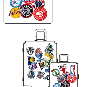 新品 NBA 全チーム ステッカー /21/ デカール シール エンブレム 防水シール 大量の画像2