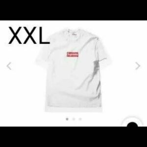 Supreme x MM6 Maison Margiela Box Logo Tee "White" シュプリーム XXL