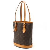 LOUIS VUITTON ルイ ヴィトン モノグラム バケットPM バケット23 プチバケット ショルダーバッグ トートバッグ_画像2