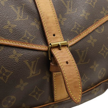 LOUIS VUITTON ルイ ヴィトン モノグラム ソミュール35 ショルダーバッグ メッセンジャーバッグ 斜め掛け_画像7