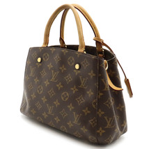 LOUIS VUITTON ルイ ヴィトン モノグラム モンテーニュBB ハンドバッグ ショルダーストラップ欠品_画像2