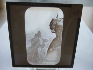  curtain end * Meiji period * illusion light sliding old photograph [ mountain climbing ](JAPAN). compilation rock-climbing mountaineering glass version illusion light photograph 