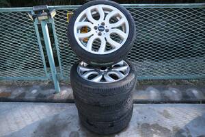 中古品　BMW MINI純正 205/45R17　88V　アルミホイールタイヤ4本セット 【来店交換　大歓迎】