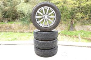 中古品　汎用品　185/65R15 88Q　アルミホイールスタッドレスタイヤ4本セット 【来店交換　大歓迎】