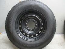 15インチ トヨタ ハイエース純正 195/80R15 107/105L 6J+35 139.7 中古スタッドレスアルミホイール【4本セット】 送料無料(SS15-4021）_画像6