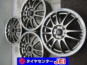 15インチ Xクロススピード 5J+45 100 コンパクトカー/軽自動車 中古アルミホイール【4本セット】送料無料(A15-4785）