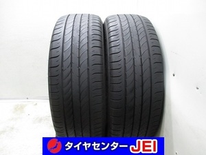 235-55R20 8.5-7.5分山 ダンロップ スポーツマックス050 2022年製 中古タイヤ【2本】送料無料(M20-6654）