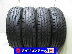 155-65R13 8.5-9分山 ダンロップ エナセーブEC204 2021年製 中古タイヤ【4本】送料無料(M13-6683）