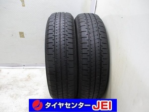 155-65R14 9分山 ブリヂストン ニューノ 2023年製 中古タイヤ【2本】送料無料(M14-6708）