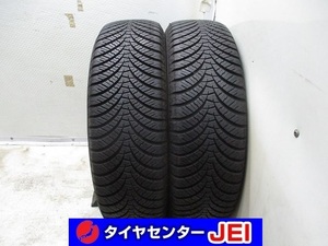 195-65R15 9分山 ダンロップ オールシーズンマックス 2022年製 中古タイヤ【2本】送料無料(M15-6791）