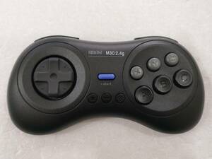 訳アリ品 ジャンク扱い 8BitDo M30 2.4G ワイヤレス ゲームパッド for SEGA Genesis & Mega Drive ゲームコントローラー ※一部検品不可