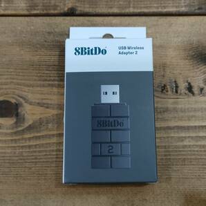 訳アリ品 8BitDo USB Bluetooth アダプター2 ブラック レシーバー 受信機 正規品 美品の画像3