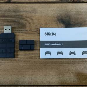 訳アリ品 8BitDo USB Bluetooth アダプター2 ブラック レシーバー 受信機 正規品 美品の画像2