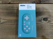 訳アリ品 8BitDo Zero 2 Bluetooth ワイヤレス コントローラー ターコイズ 正規品 美品_画像4