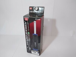 ［中古］［状態良好］SK11 空転式 トルクドライバー トルク範囲 1~6N・m STD-600