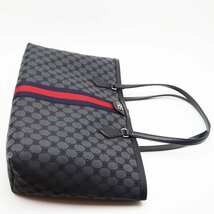 【中古品】グッチ × バレンシアガ　ザ ハッカー プロジェクト ミディアムトートバッグ　コラボ　GUCCI × BALENCIAGA　680125 2103X_画像5