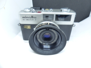 ミノルタ　Hi-MATIC　F　38ｍｍF2.7