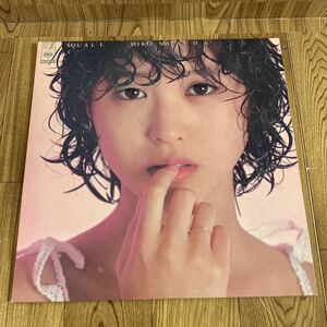 LP「松田聖子/SQUALL」サイン入り