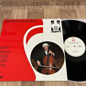 輸入盤 Austria LP「エンリコ・マイナルディ//ボッケリーニ/チェロ協奏曲」フォルクスオーバー指揮