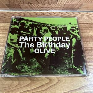 CD「The Birthday / PARTY PEOPLE」ライブ会場限定