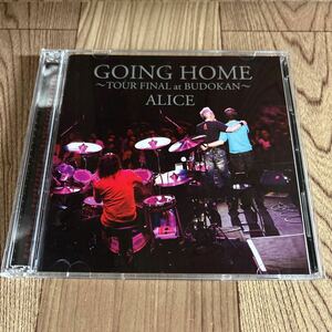 2CD「アリス/ALICE // GOING HOME TOUR FINAL at BUDOKAN」