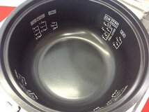 【リンナイ/電子保温ジャー機能付ガス炊飯器/5.5合炊き/RR-055MST/LPガス】キッチン台所_画像7