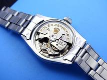 ROLEX ロレックス Oyster Perpetual オイスターパーペチュアル Ref. 6519 Steel レディース自動巻き ( 美品、OH済み ) / 24mm_画像9