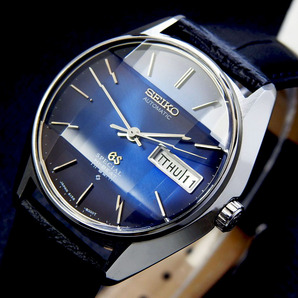 GRAND SEIKO SPECIAL グランド セイコー 6156-8000 Steel Deep Blue Dial メンズ 自動巻き( 極美品、OH済み )の画像3