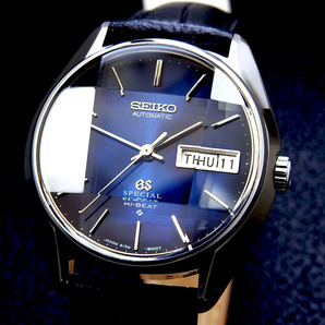 GRAND SEIKO SPECIAL グランド セイコー 6156-8000 Steel Deep Blue Dial メンズ 自動巻き( 極美品、OH済み )の画像1