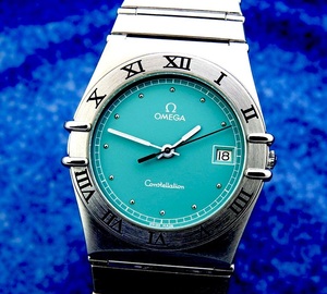 OMEGA オメガ Constellation コンステレーション Steel Tiffany Dial メンズ クォーツ ( 美品 ,電池新品) /33 mm